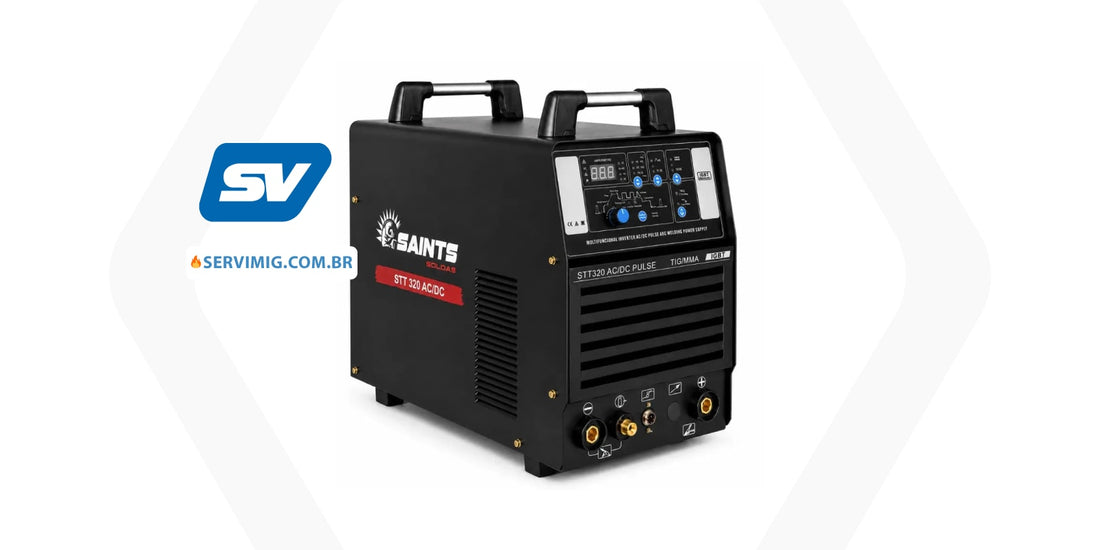 Máquina de Solda Saints STT 320 AC/DC para Alumínio