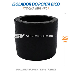 Isolador do Porta Bico - Tocha Mig 470
