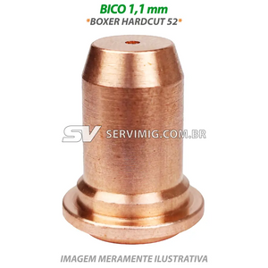 Bico Corte Plasma 1,1mm - Tocha Boxer Hardcut 52