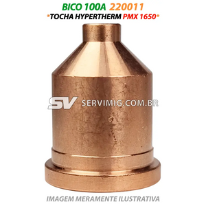 Bico Corte 100A - 220011 - Tocha Hypertherm PMX 1650
