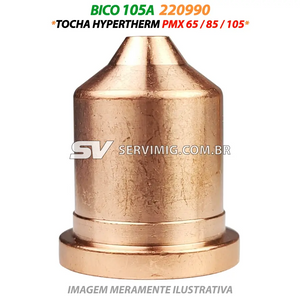 Bico Corte 105A - 220990 - Tocha Hypertherm PMX 65/85/105
