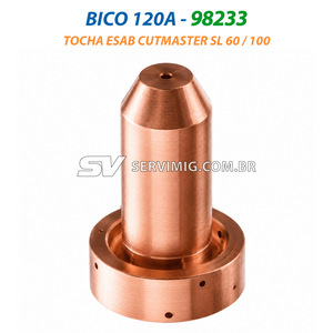 Bico Corte 120A - 98233 - Tocha ESAB Cutmaster SL60 / SL100