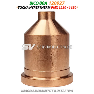 Bico Corte 80A - 120927 - Tocha Hypertherm PMX 1250/1650