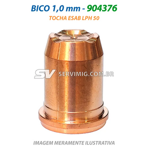 Bico Corte Plasma 1,0mm - 904376 - Tocha ESAB LPH 50