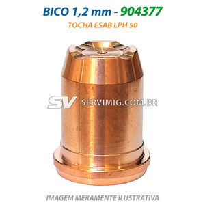 Bico Corte Plasma 1,2mm - 904377 - Tocha ESAB LPH 50