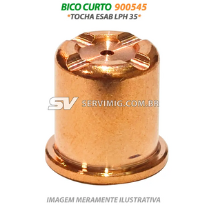 Bico Curto Plasma - 900545 - Tocha ESAB LPH 35