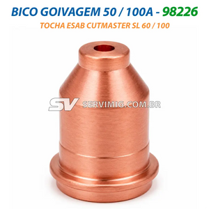 Bico Goivagem 50 / 100A - 98226 - Tocha ESAB Cutmaster