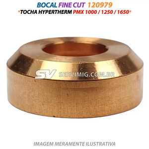 Bocal Fine Cut 30 / 50A - 120979 - Tocha PMX 1000/1250/1650