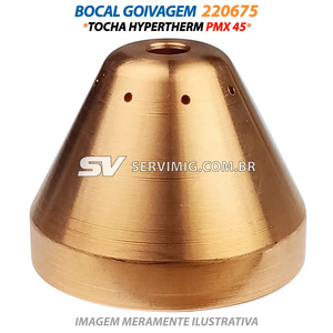 Bocal Goivagem - 220675 - Tocha Hypertherm PMX 45