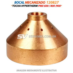 Bocal Mecanizado - 120827 - Tocha Hypertherm PMX 600