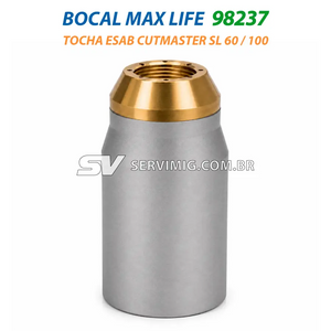 Bocal Max Life - 98237 - Tocha ESAB Cutmaster SL60 / SL100