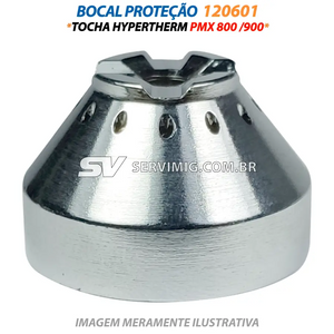 Bocal Proteção - 120601 - Tocha Hypertherm PMX 800 / 900