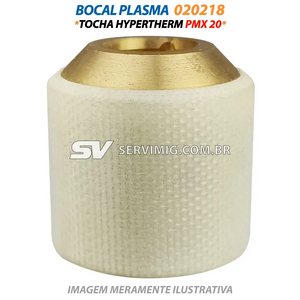 Bocal Plasma - 20218 - Tocha Hypertherm PMX 20
