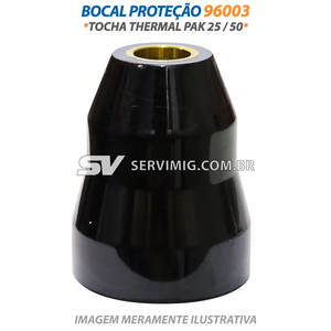 Bocal Proteção Plasma - 96003 - Tocha Thermal PAK 25