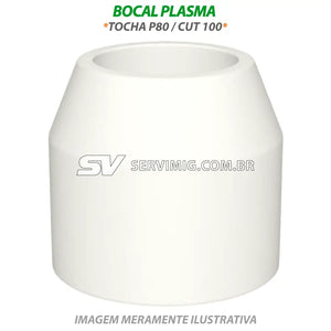 Bocal Proteção Plasma - Tocha P80 / CUT 100