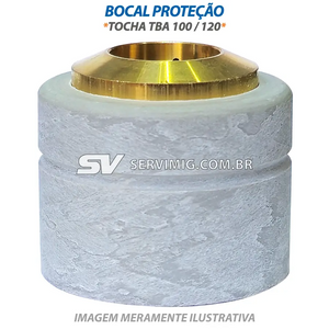 Bocal Proteção Plasma - Tocha TBA 100 / 120