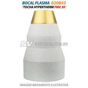 Bocal Retenção - 220483 - Tocha Hypertherm PMX 30