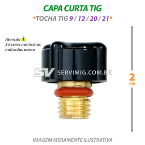 Capa Curta Tig - 41V33 - Tochas 9 -12 -21