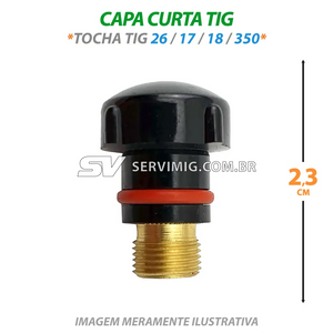 Capa Curta Tig - 57Y04 - Tochas 26 -17 -18 -350