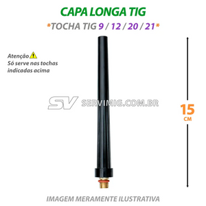 Capa Longa Tig - 41V24 - Tochas 9 -12 -21