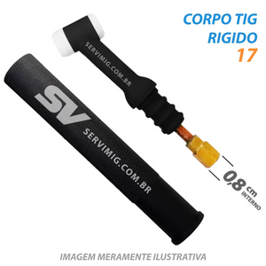 Corpo / Cabeça Rigida Tig - Tocha Tig 17 Gatilho