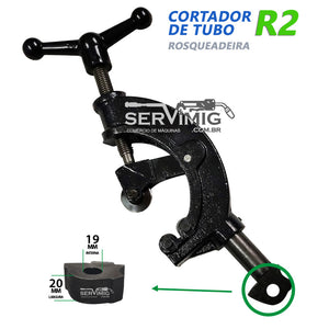 Cortador de Tubo para Rosqueadeira R2