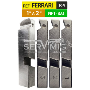 Cossinete P/ Rosqueadeira Ferrari - NPT 1 a 2 pol - R4