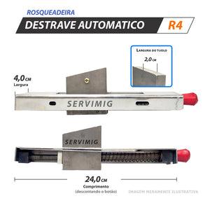 Destrave Automatico Rosqueadeira R4