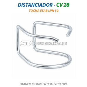 Distanciador Plasma - CV28 - Tocha ESAB LPH 50