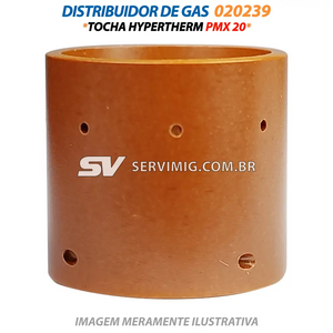 Distribuidor de Gas - 20239 - Tocha Hypertherm PMX 20