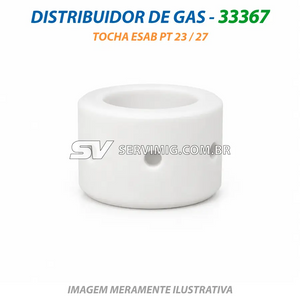 Distribuidor de Gas - 33367 - Tocha ESAB PT 23 / 27