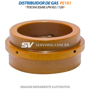 Distribuidor de Gas - PE101 - Tocha ESAB LPH 82 / 120