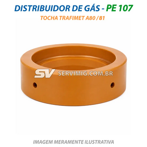 Distribuidor de Gas - PE107 - Tocha Trafimet A80 / A81