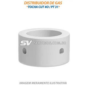 Distribuidor de Gas - Tocha CUT 40 / PT 31