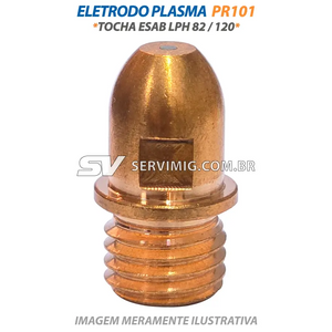 Eletrodo Corte Plasma - PR101 - Tocha Esab LPH 82 / 120