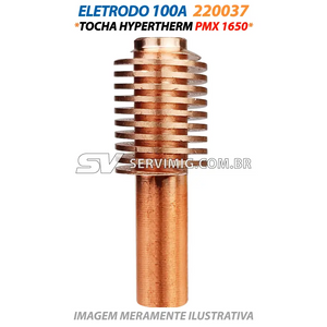 Eletrodo Corte 100A - 220037 - Tocha Hypertherm PMX 1650