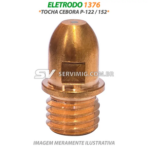 Eletrodo Corte Plasma - 1376 - Tocha Cebora P122 / P152