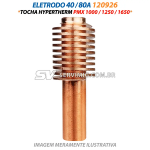Eletrodo  40 / 80A - 120926 - Tocha PMX 1000/1250/1650
