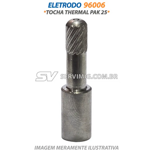 Eletrodo Corte Plasma - 96006 - Tocha Thermal Pak 25
