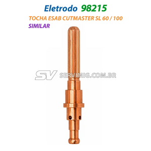 Eletrodo Corte Plasma - 98215 - Tocha Esab Cutmaster SML