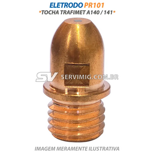 Eletrodo Corte Plasma - PR101 - Tocha Trafimet A140 / A141