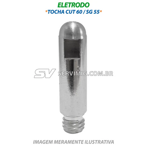 Eletrodo Corte Plasma - Tocha SG55 / CUT 60
