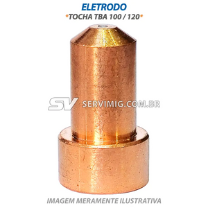 Eletrodo Corte Plasma - Tocha TBA 100 / 120