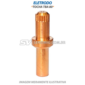 Eletrodo Corte Plasma - Tocha TBA 80