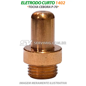 Eletrodo Corte Plasma - 1402 - Tocha Cebora P70