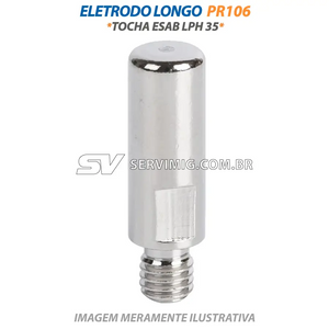 Eletrodo Longo Plasma - PR106 - Tocha Esab LPH 35