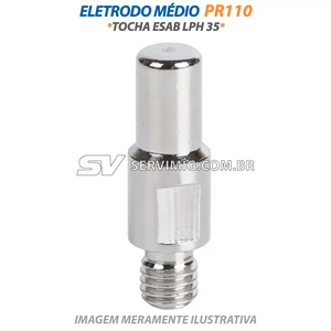 Eletrodo Medio Plasma - PR110 - Tocha Esab LPH 35
