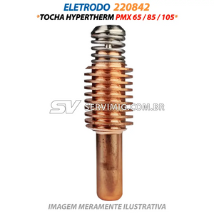 Eletrodo com Mola - 220842 - Tocha PMX 65/85/105