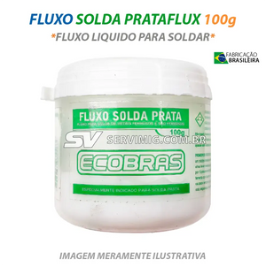 Fluxo para Solda Prata - Prataflux 100g