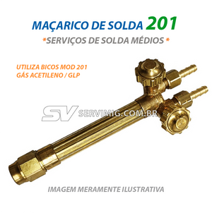 Maçarico de Solda 201 - Serviços Médios